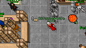 Rifuzzos wife on screen