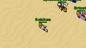 Raickon on screen