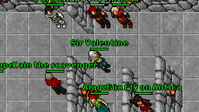 Sir Valentine on screen