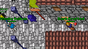 Dark Krafted on screen
