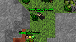 Doutora Druid on screen