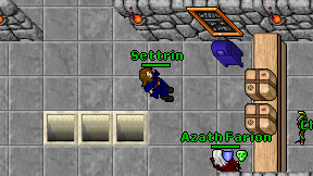 Settrin on screen