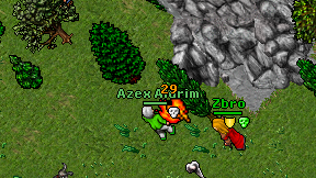 Azex Aldrim on screen
