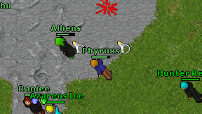 Phyruxs on screen