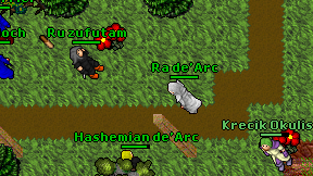 Ra de'Arc on screen