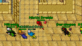 Mistic Druids on screen