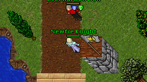 Newfie Knight on screen