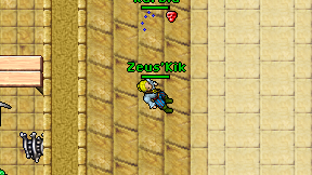 Zeus'Kik on screen