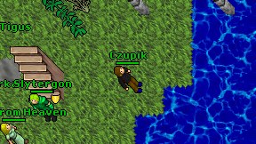 Czupik on screen