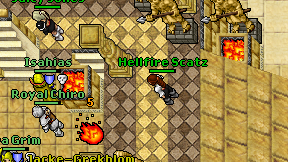 Hellfire Scatz on screen