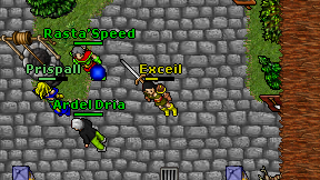 Exceil on screen