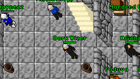 Dark Wizer on screen