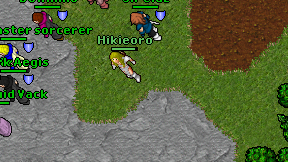 Hikieoro on screen