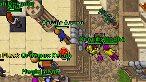 Arcair Azuro on screen