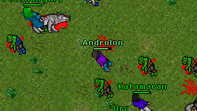 Androlon on screen