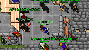 Diamom on screen