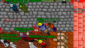 Blinko on screen