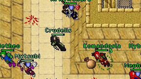 Crudelis on screen