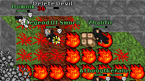 Delete Devil on screen