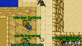 Morgor Zethyn on screen