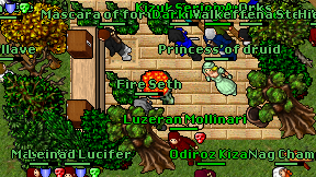 Princess'of druid on screen