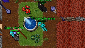 Torpedoman on screen
