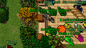 Intact Dragon Slayer on screen