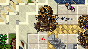 Emosk Alyan on screen