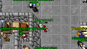 Klornusek on screen