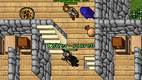 Kaizer-scareb on screen