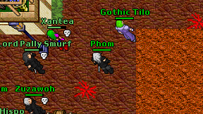 Phom on screen