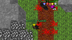 Anonim Goldi on screen