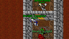 Deaht Templar on screen