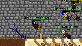 Marcus-Palla on screen