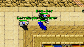 Saylor Sorcerer on screen