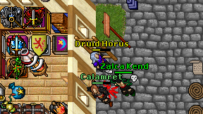 Druid Horus on screen