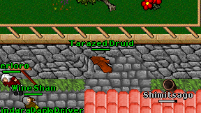 Tarazed Druid on screen
