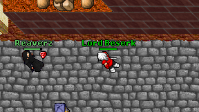 Lord Beserk on screen