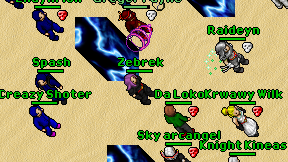 Zebrek on screen
