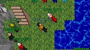 Dark Oddi on screen