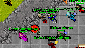 Lord'Zyron on screen