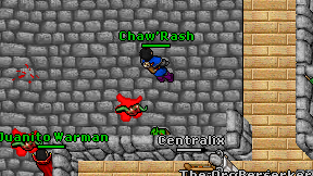Chaw'Rash on screen