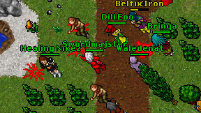 Swordmajster on screen