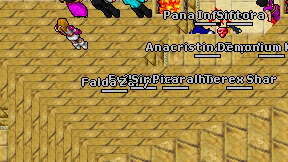 Evil master on screen