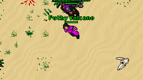 Futhy Volcano on screen