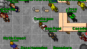 Yuske gax on screen