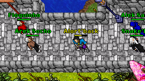 Alort'back on screen