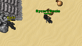 Rycerz Rexio on screen