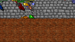 Lord Shacal on screen
