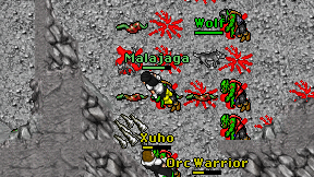 Malajaga on screen